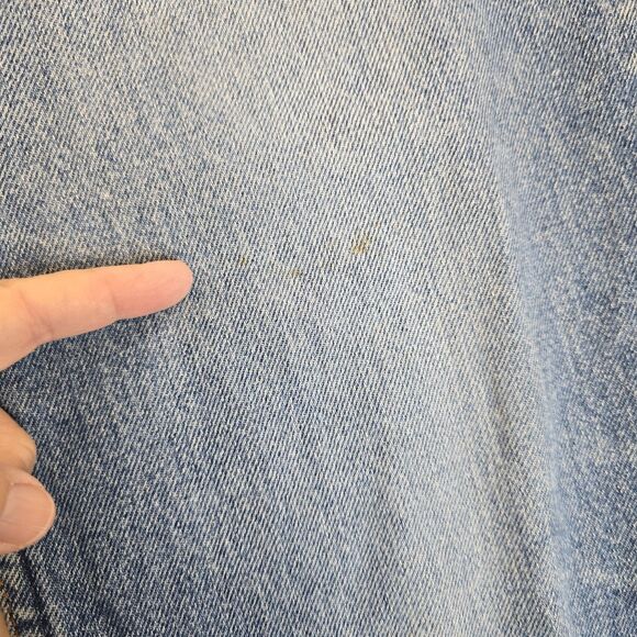 Vintage Levis 517 Jeans Mens 38x32 Denim Bootcut Orange Tab Made in USA 80s - Picture 5 of 16